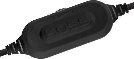 Koss KPH25 Ενσύρματα On Ear Ακουστικά Μαύρα