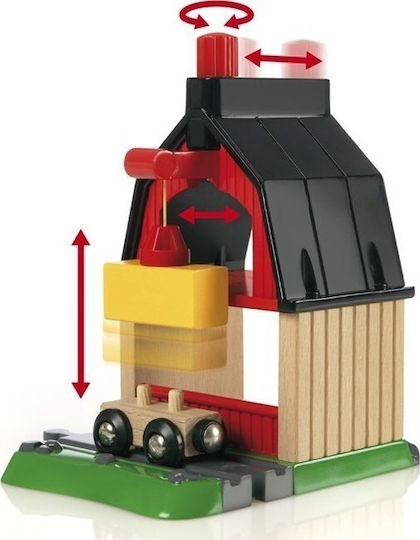 Brio Toys Farm Railway Сет с Влакче за 3+ години+ Години