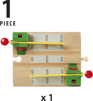Brio Toys Action Crossing Αξεσουάρ Σιδηρόδρομου για 3+ Ετών