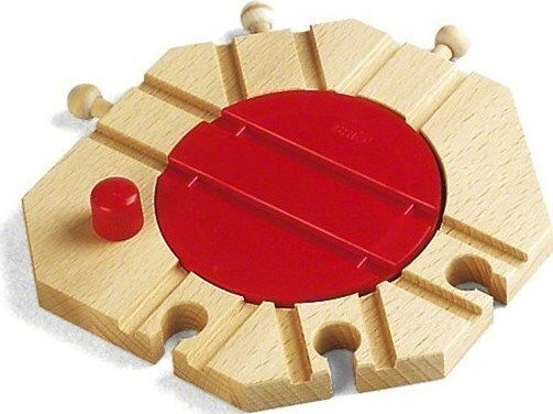 Brio Toys Mechanical Turntable Train made of Wood 33361