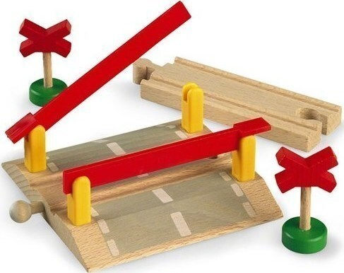 Brio Toys Railway Crossing Railroad Accessories made of Wood for 3++ Years