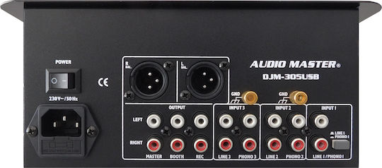 Audio Master with 1 XLR Input & Bluetooth