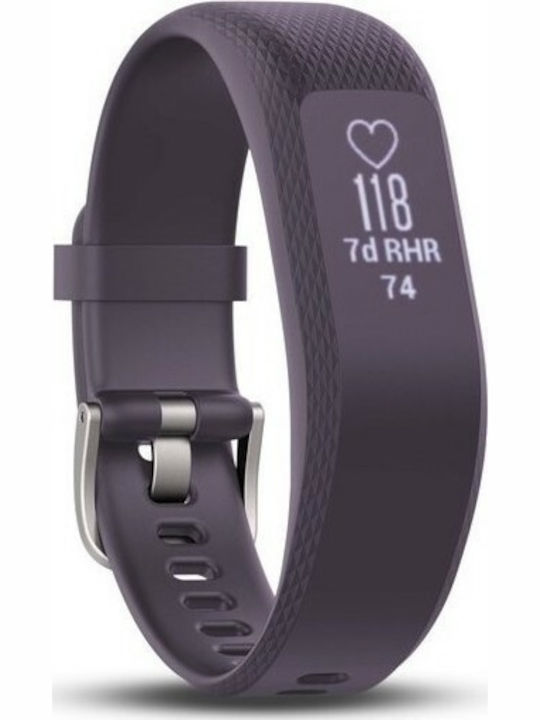 Garmin Vivosmart 3 S/M Активити Тракер Водоустойчив с Пулсомер Лилав