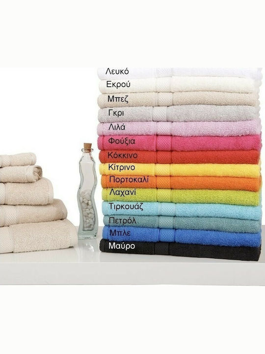 Viopros Hand Towel Classic 619536 30x50cm. Beige Weight 480gr/m²