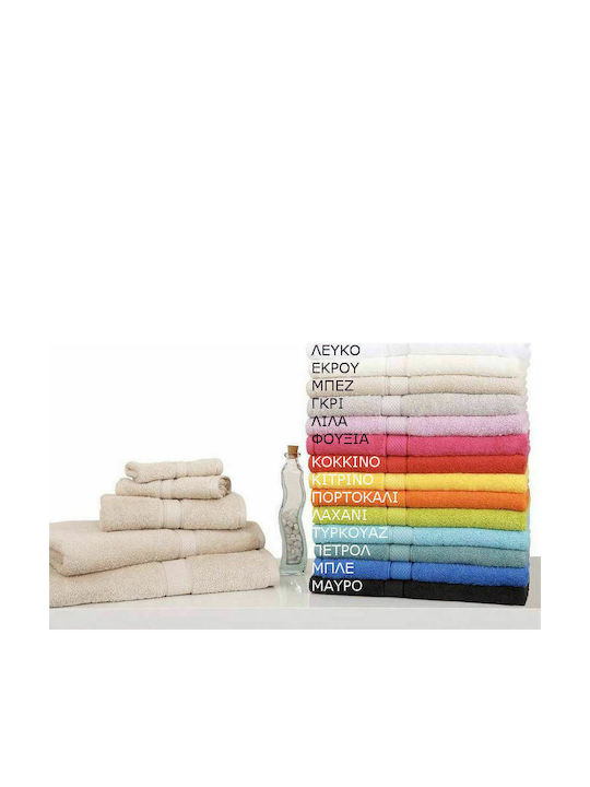 Viopros Bath Towel Classic 620020 70x140cm. Ecru Weight 480gr/m²