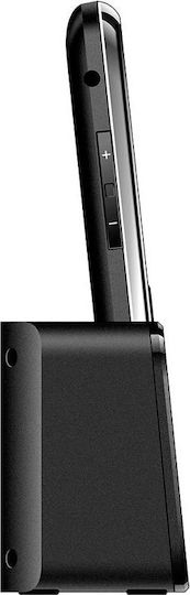 MaxCom MM720 Dual-SIM Handy mit Großen Tasten Schwarz