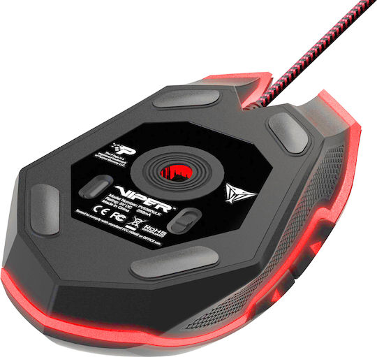 Patriot Viper V530 Gaming Mouse 4000 DPI Black