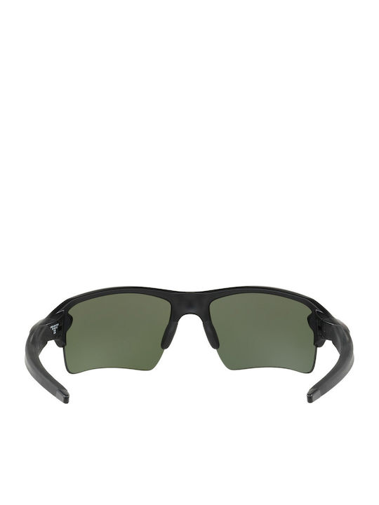 Oakley Flak 2.0 XL Унисекс Слънчеви Очила с Черна Пластмасова Рамка и Черни Огледални Стъкла OO9188-73