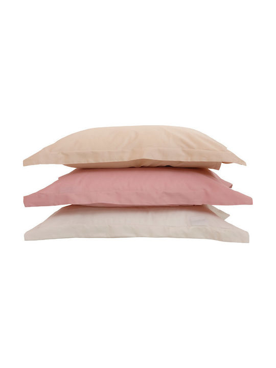 Anna Riska Luxury Pillowcase Set Oxford 9 Ivory 50x70cm.