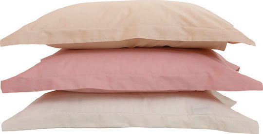 Anna Riska Luxury Pillowcase Set Oxford 9 Ivory 50x70cm.