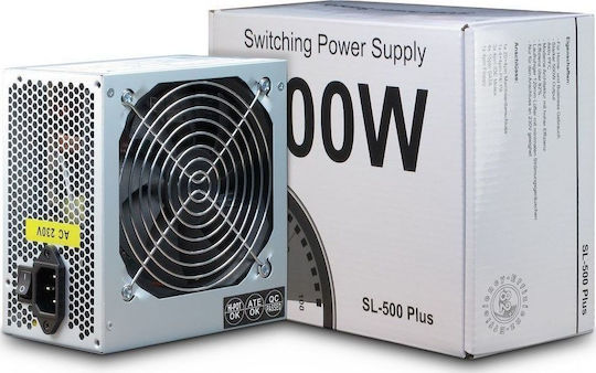 Inter-Tech SL-500 Plus 500W Γκρι Τροφοδοτικό Υπολογιστή Full Wired