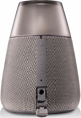 LG PH3 Ηχείο Bluetooth 2.5W με Διάρκεια Μπαταρίας έως 10 ώρες Γκρι