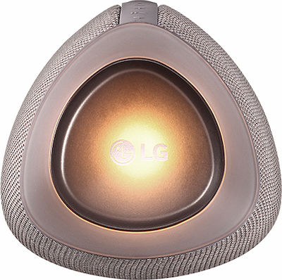 LG PH3 Ηχείο Bluetooth 2.5W με Διάρκεια Μπαταρίας έως 10 ώρες Γκρι