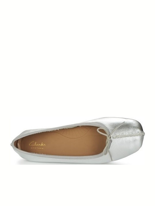 Freckle Ice Γυναικεία Slip-On Δερμάτινα Ασημί
