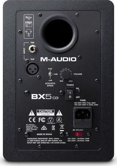 M-Audio BX5 D3 Difuzor Studio Monitor 5" 100W Bucată Negru