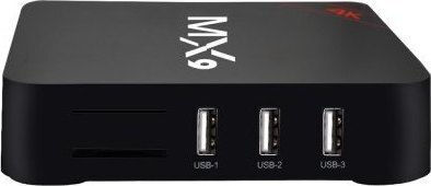 TV Box MX9 4K UHD cu WiFi USB 2.0 1GB RAM și 8GB Spațiu de Stocare cu Sistem de Operare Android 5.1