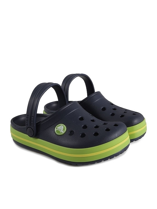 Crocband Παιδικά Ανατομικά Σαμπό Θαλάσσης Navy Μπλε