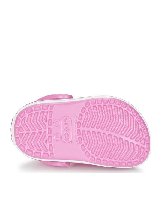 Crocband Children's Anatomical Beach Clogs Pink