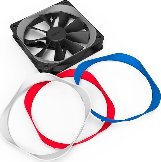 NZXT Aer F120 Case Fan (1500rpm / 63.02cfm) Χωρίς Led Φωτισμό και Σύνδεση 4-Pin PWM 2τμχ