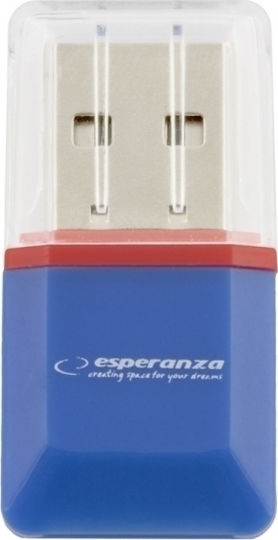 Esperanza EA134 Card Reader USB 2.0 for / /m/i/c/r/o/S/D/ / / / / Orange