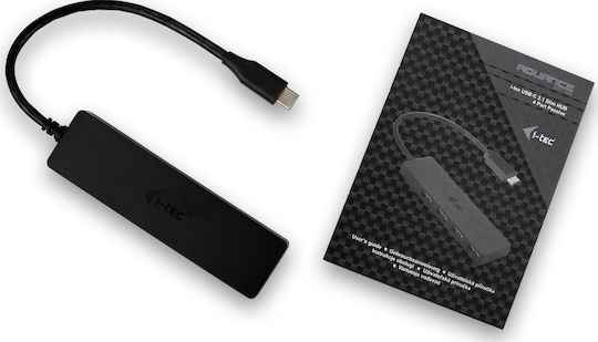 i-tec Hub 4 Θυρών USB 3.0 με σύνδεση USB-C