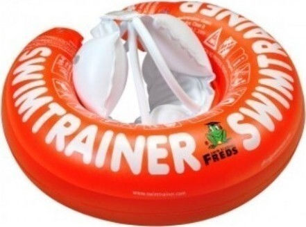 Freds Swim Academy Baby-Safe Swimming Aid Swimtrainer for 6 Months up to 4 years Red
