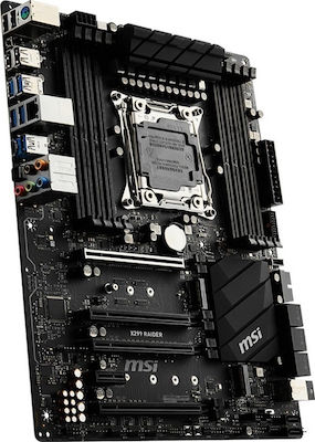 MSI X299 Raider ATX Дънна платка с Intel 2066 Гнездо