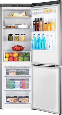 Samsung RB30J3000SA/EF Ψυγειοκαταψύκτης 321lt NoFrost Υ178xΠ60xΒ67εκ. Inox