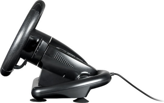 SpeedLink Black Bolt Racing Wheel Τιμονιέρα με Πετάλια για PC με 180° Περιστροφής
