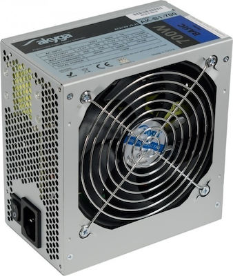 Akyga Basic AK-B1-700 700W Computer Power Supply Full Wired