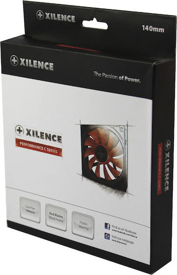 Xilence XF050 Case Fan 140mm 900rpm 41.37cfm Without LED Lighting And 3-Pin Connection