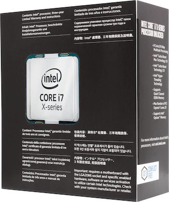 Intel Nucleu i7-7800X 3.5GHz Procesor cu 6 nuclee pentru Socket 2066 în Caseta