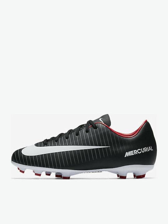 Nike Jr Mercurial Victory Vi FG Kids Soccer Shoes Black