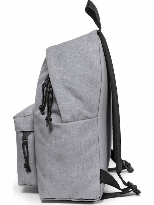 Eastpak Padded Pak'R Σχολική Τσάντα Πλάτης Γυμνασίου - Λυκείου σε Γκρι χρώμα 24lt