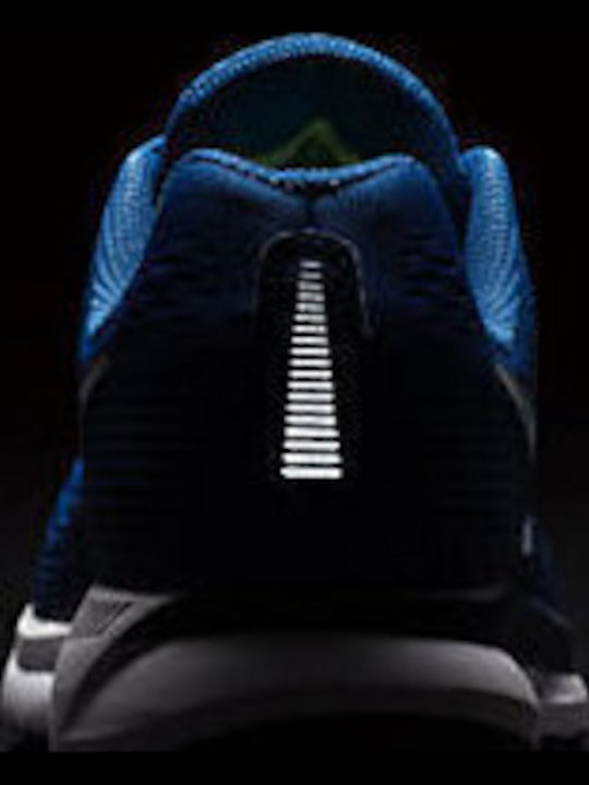 Pegasus Zoom Pegasus 34 GS Kids Sports Shoes Running with Laces Blue