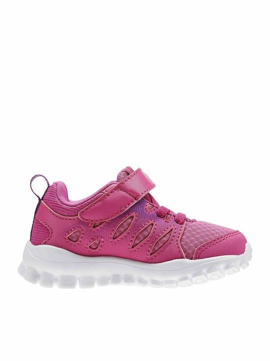 Realflex Train 4.0 Alt Αθλητικά Παιδικά Παπούτσια Running με Σκρατς Φούξια