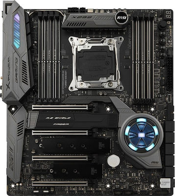 MSI X299 Xpower Gaming Ac Разширен ATX Дънна платка с Intel 2066 Гнездо