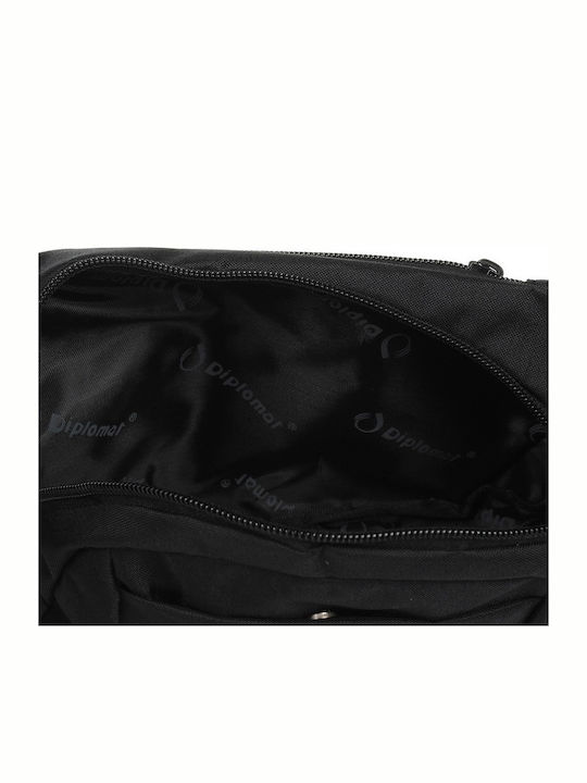 Herren Bum Bag Taille Schwarz