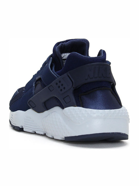 Huarache Run GS Incaltaminte Sport Copii Alergare Cu Șireturi Albastru Marin