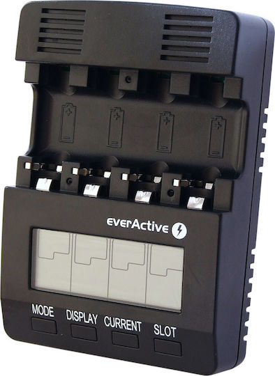 everActive NC-3000 Încărcător 4 Baterii Ni-Cd/Ni-MH Dimensiune AA/AAA/D