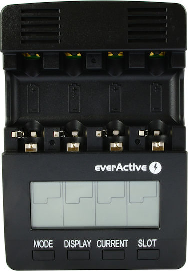everActive NC-3000 Încărcător 4 Baterii Ni-Cd/Ni-MH Dimensiune AA/AAA/D