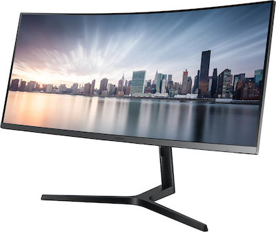 Samsung C34H890 Ultrawide VA Curbat Monitor 34" QHD 3440x1440 cu Timp de Răspuns 4ms GTG