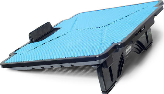 Spirit of Gamer Air Blade 100 Охлаждаща подложка за Лаптоп до 15.6" с 2 Вентилатори и Осветление Син