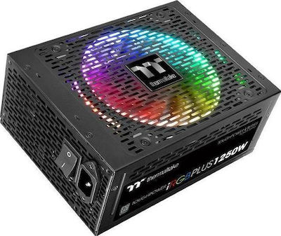 Thermaltake Toughpower iRGB Plus 1250W Μαύρο Τροφοδοτικό Υπολογιστή Full Modular 80 Plus Titanium