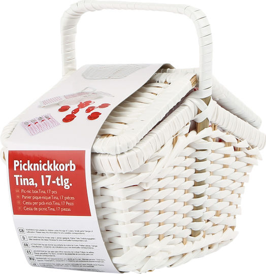 Small Foot Picnic Basket Tina for 3+ Years 17 Pieces