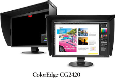 Eizo ColorEdge CG2420 IPS Monitor 24.1" FHD 1920x1200 cu Timp de Răspuns 10ms GTG