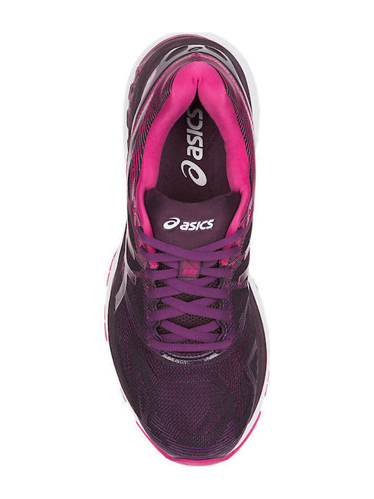 Gel-Nimbus 19 Sport Shoes Running Black / Cosmo Pink / Winter Bloom