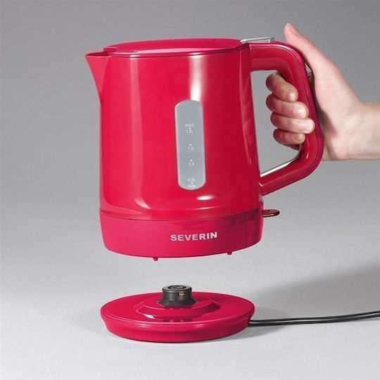 Severin Kettle 1.2lt 1500W Red