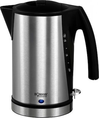 Bomann WKS 1356 Kettle 1.7lt 2200W Silver