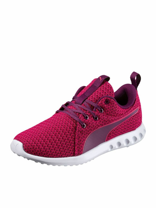 Puma Carson 2 Knit Sport Shoes Running Red